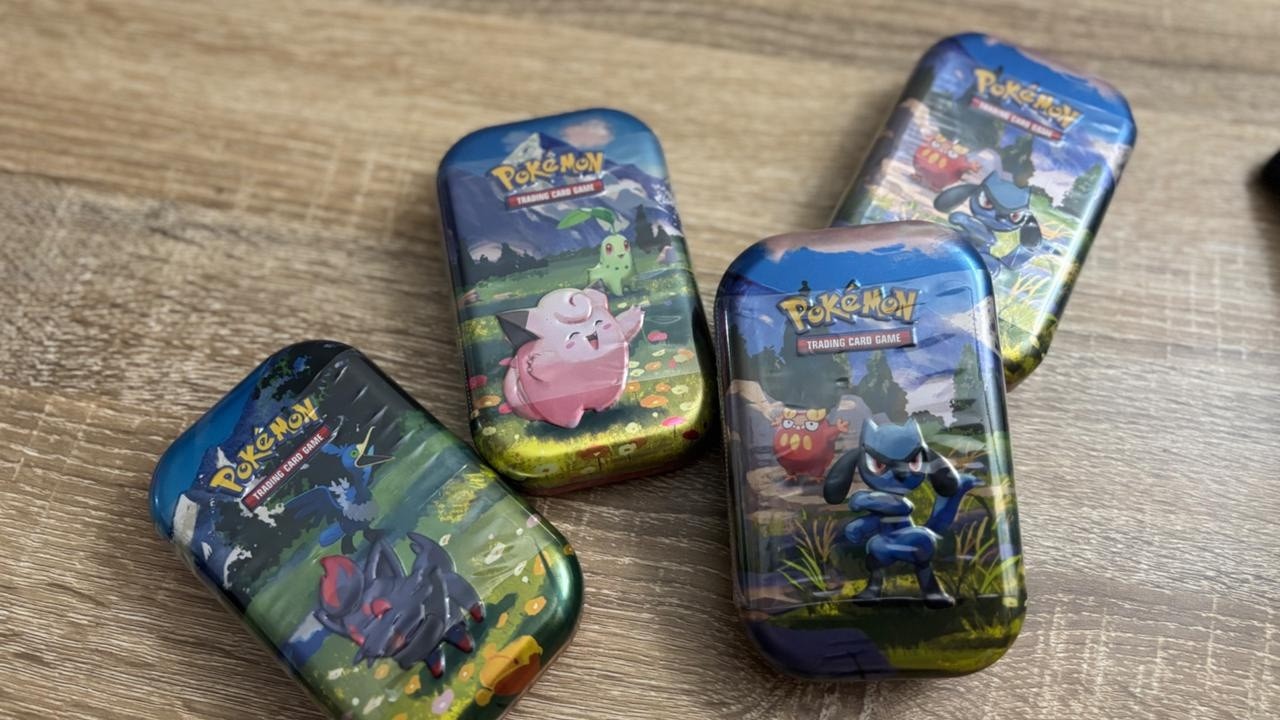 Opening 4 Ascended Heroes Mini Tins | Pokémon TCG