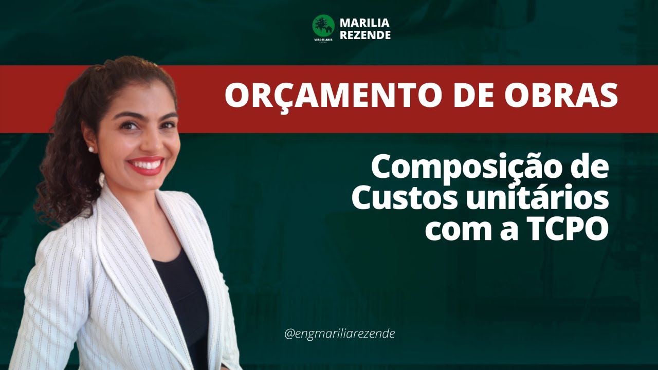 Como fazer as composições de custo do orçamento de obras usando a TCPO?