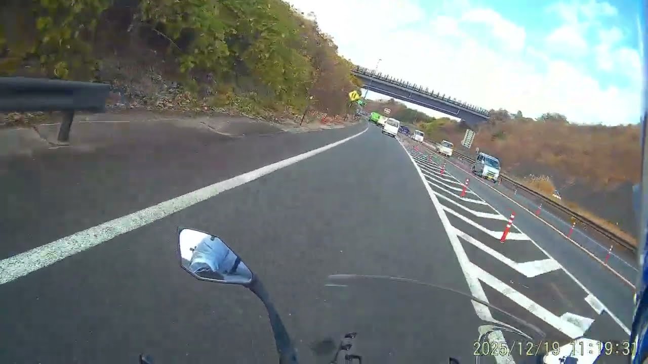 ♨️竹倉温泉みなくち荘 ⇒ 伊豆縦貫自動車道 三島玉沢IC 🏍️バイク走行動画 ※道幅や駐車場の確認に