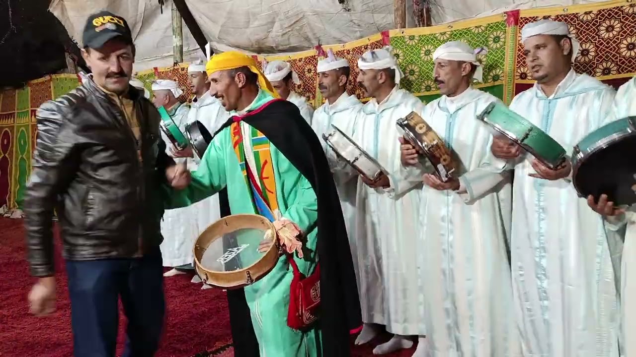 أحيدوس مجموعة بويوسف عمار آيت حرز الله الحاجب بقيادة المايسترو سعيد الهادي شفاه الله