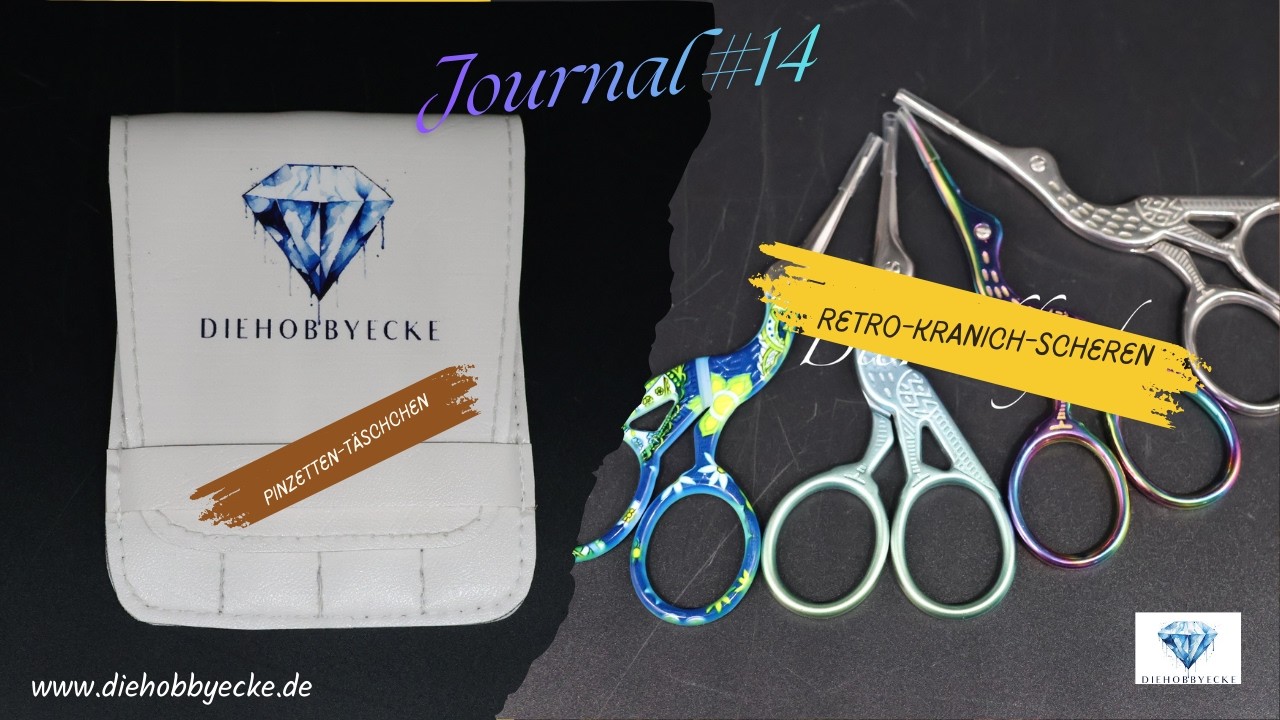 Diamond Painting - Journal 🖋️ #14 🎨 Ein Täschchen, das dein Herz höher schlagen lässt!