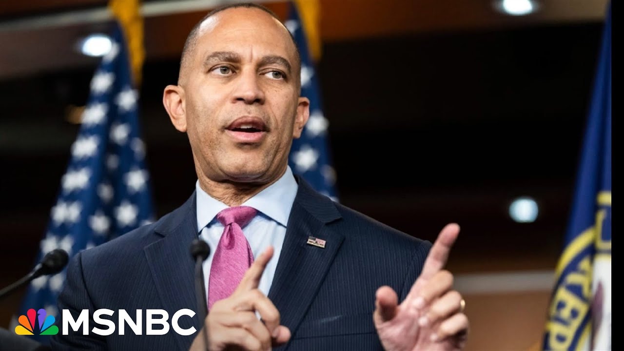 'Legislative insanity': House Democratic Leader Jeffries says Republicans want a government shutdown