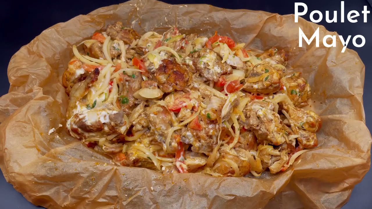Une autre recette du poulet mayo Congolais à ma façon.