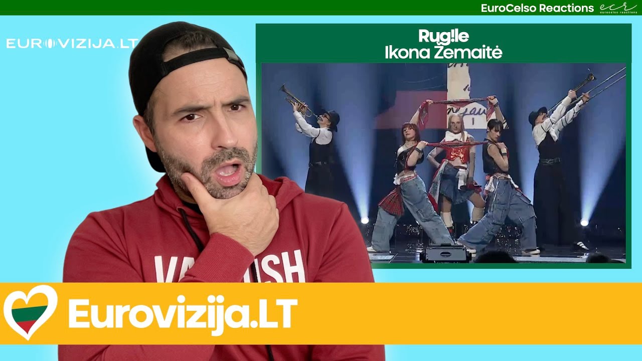 First Reaction 🇱🇹: Rug!le – „Ikona Žemaitė“ (EUROVIZIJA.LT 2026)