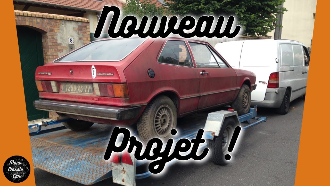 J'ACHÈTE une vieille SCIROCCO de 1975 !