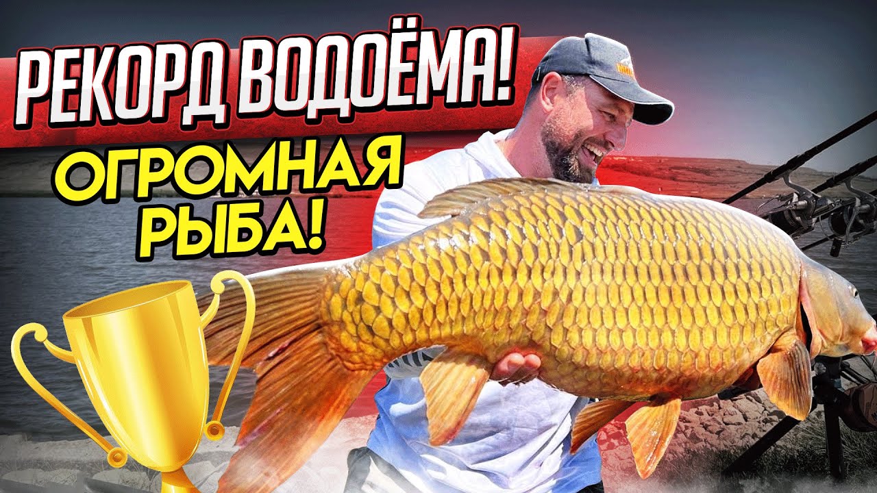 РЫБАЛКА! РЕКОРД ВОДОЁМА 