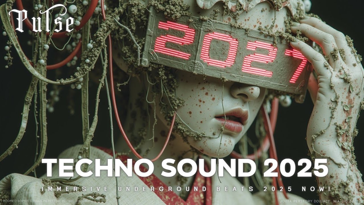 Futuristic Techno Sound 2025 | Immersive Underground Deep Techno Beats Journey [4K HD]
