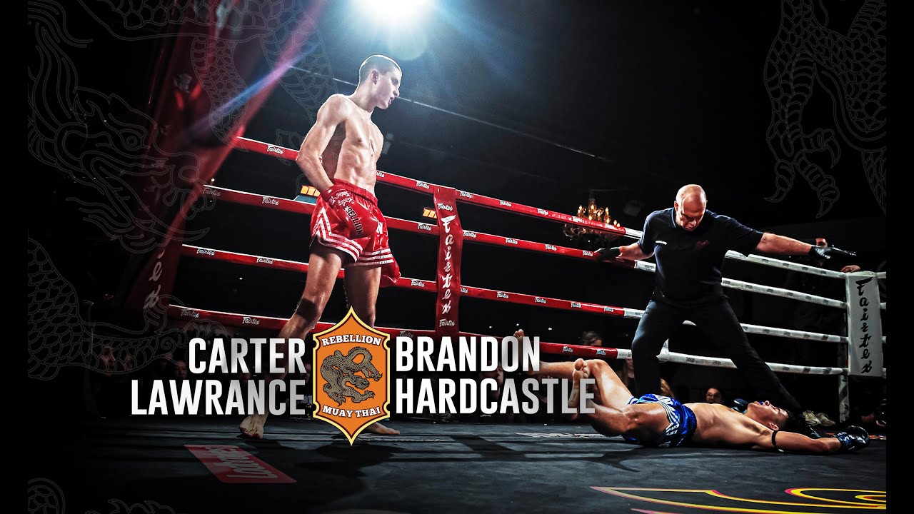 Rebellion Muaythai 25: Carter Lawrance vs Brandon Hardcastle