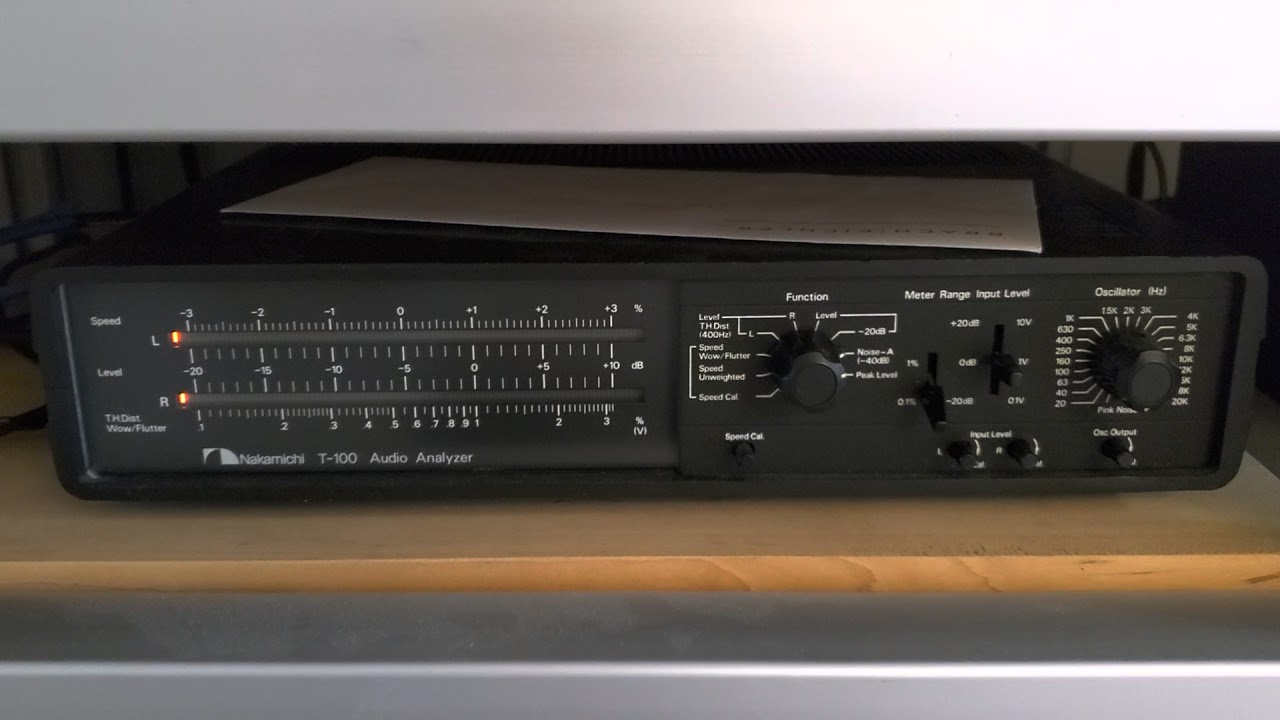 Rumble test #2 - VPI Prime WITH subsonic filter (-75dB as measured on Nakamichi T100)
