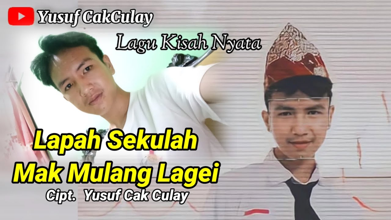 LAPAH SEKULAH MAK BALIK LAGEI. KISAH ALM. PUTRA RAMADHANI ANJAK ANEK NEGARA BUMI UDIK. CIPT.M YUSUF