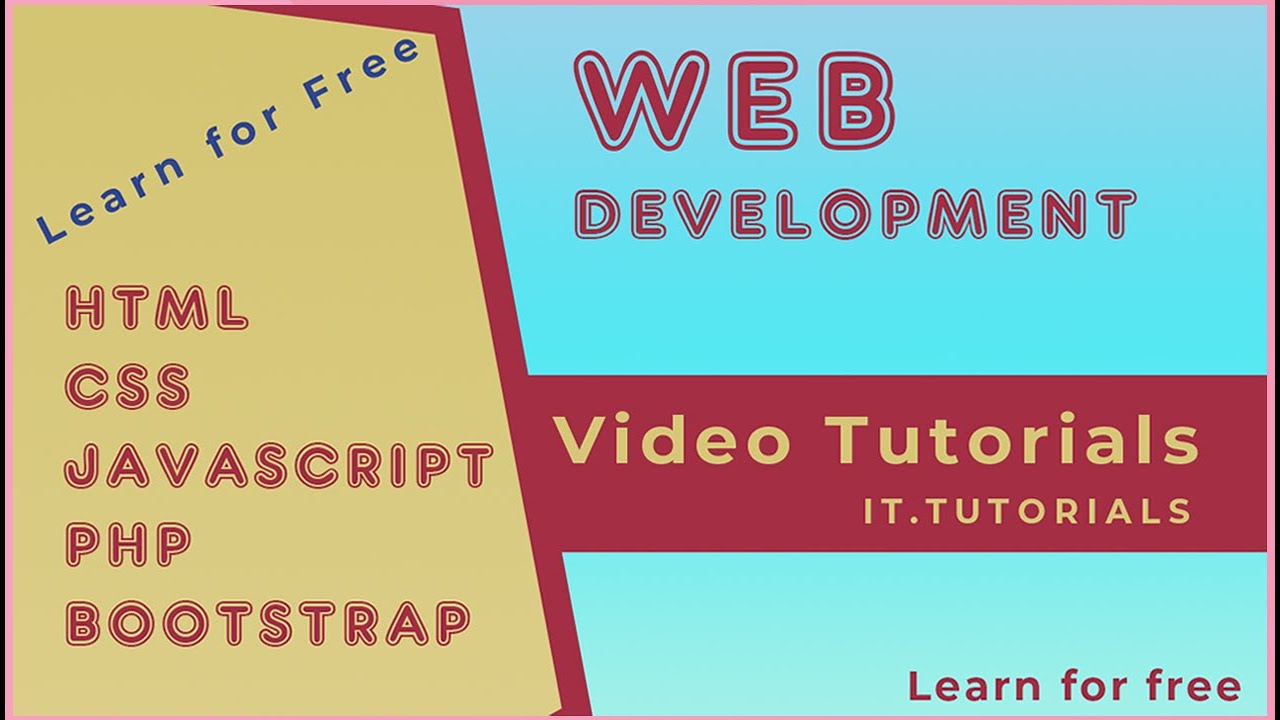 Web Development Tutorial | HTML 5, The Very First Web Page