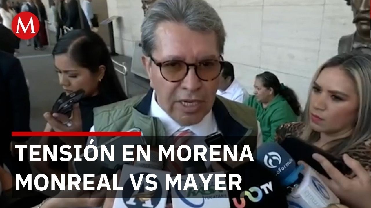 Ricardo Monreal critica a Mayer y piden revisar perfiles rumbo a elecciones 2027