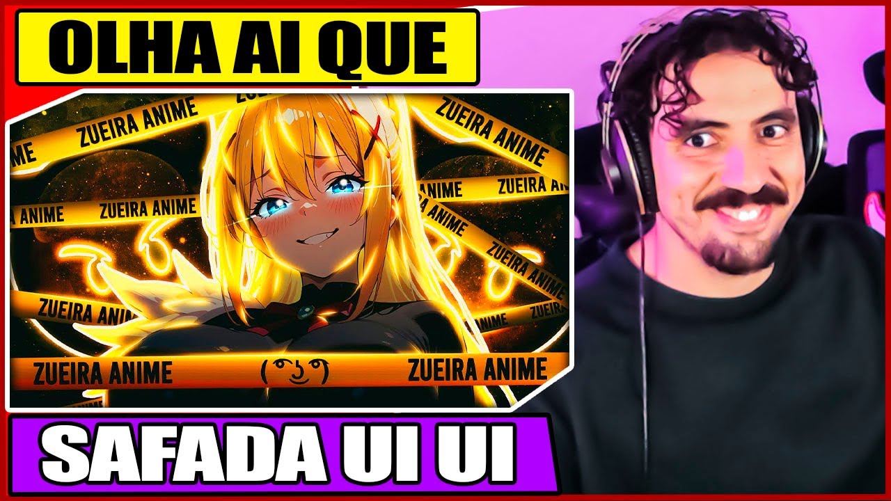 MUITO PEITO ( ͡&deg; ͜ʖ ͡&deg;) - ZUEIRA ANIME | Leozin React