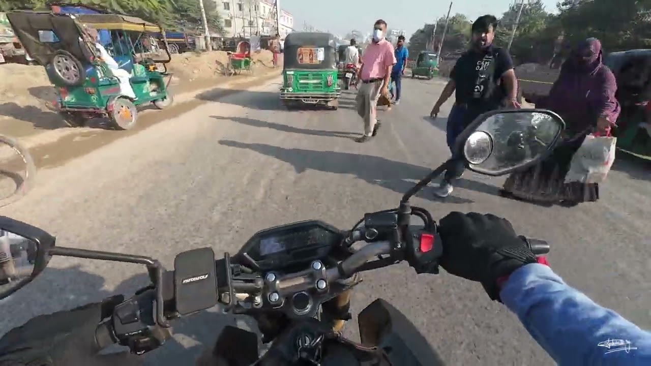 বাইকের টায়ার কি চেঞ্জ করবো ?? Honda hornet 2.0 Day Vlog 5