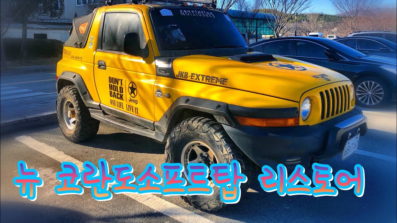 뉴코란도소프트탑 리스토어