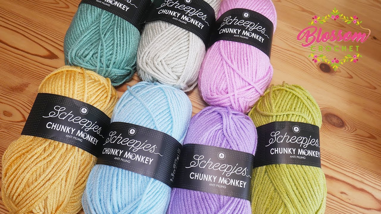 FIRST LOOK: Scheepjes Chunky Monkey *New Yarn unboxing!*