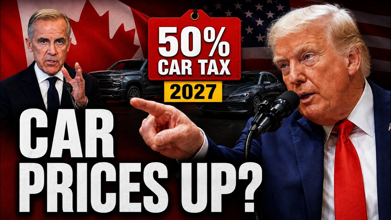 Трамп грозит 50% пошлинами на ВСЕ канадские автомобили с 2027 года