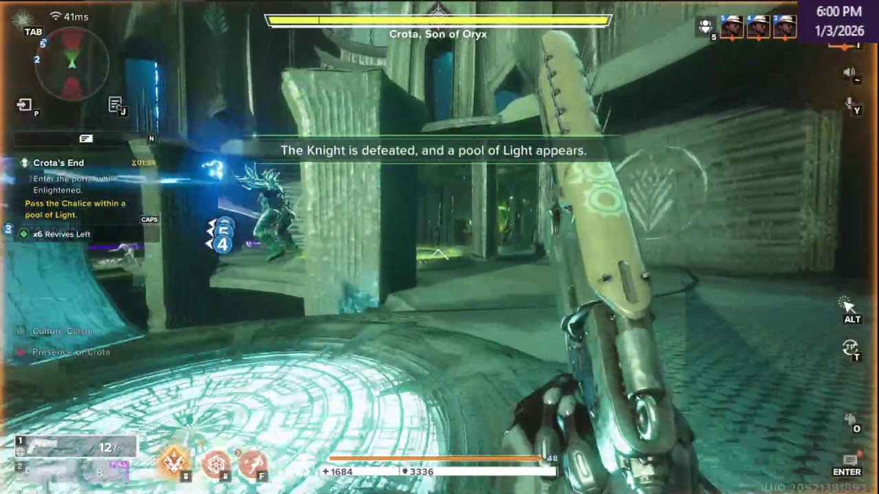 Crota (again) Raid Race | Insomnia