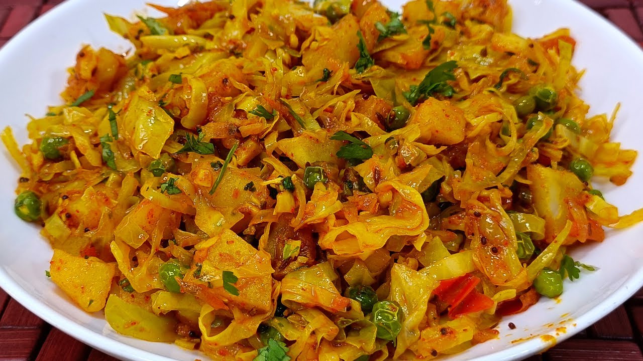 पत्तागोभी आलू की सब्जी- Patta Gobhi Aloo ki Sabzi | Cabbage Potato Sabzi | मसालेदार आलू पत्तागोभी