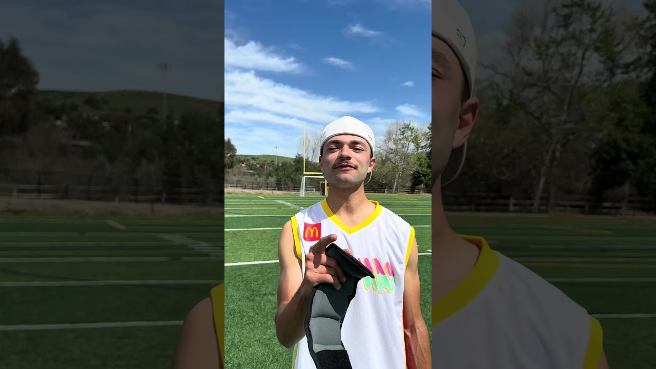 🏈 Punt Pass Kick: Ankle Weights 🏈 #football #sports #challenge #ball #shorts