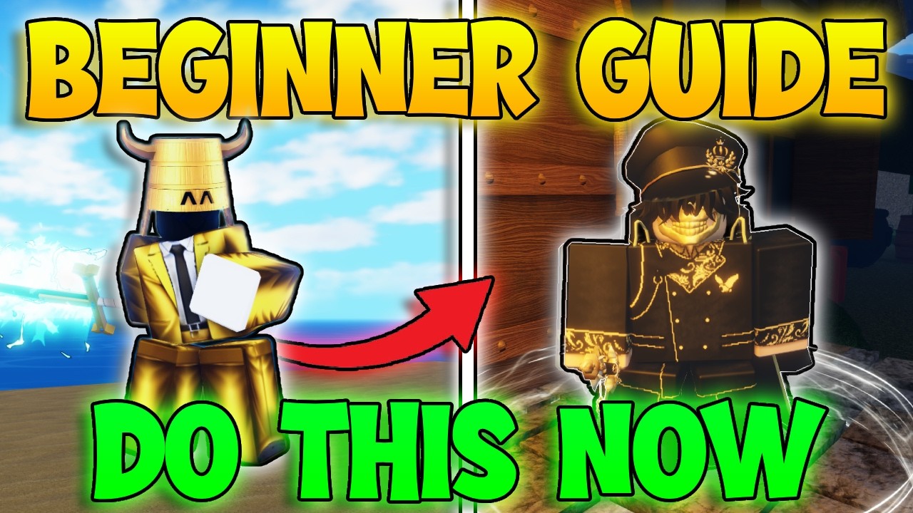 If YOU'RE A Beginner DO THIS NOW Sailor Piece! - Sailor Piece Guide! (Beginners Guide)