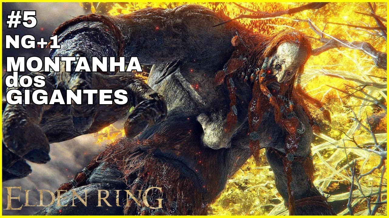 ELDEN RING NG+1 #5 MAGA FRIEREN E SEU CONSORTE DERROTANDO O GIGANTE DE FOGO