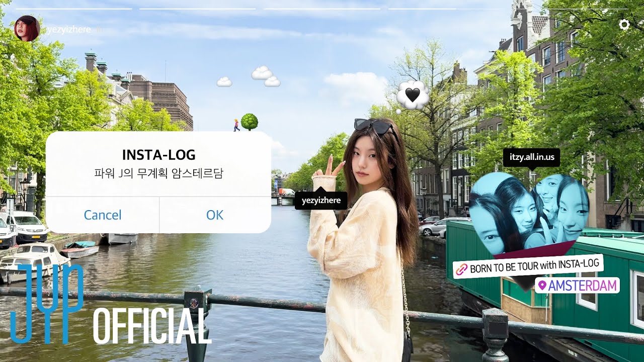 [Insta-LOG] EP11 #YEJI #AMSTERDAM | ITZY 2ND WORLD TOUR 'BORN TO BE'