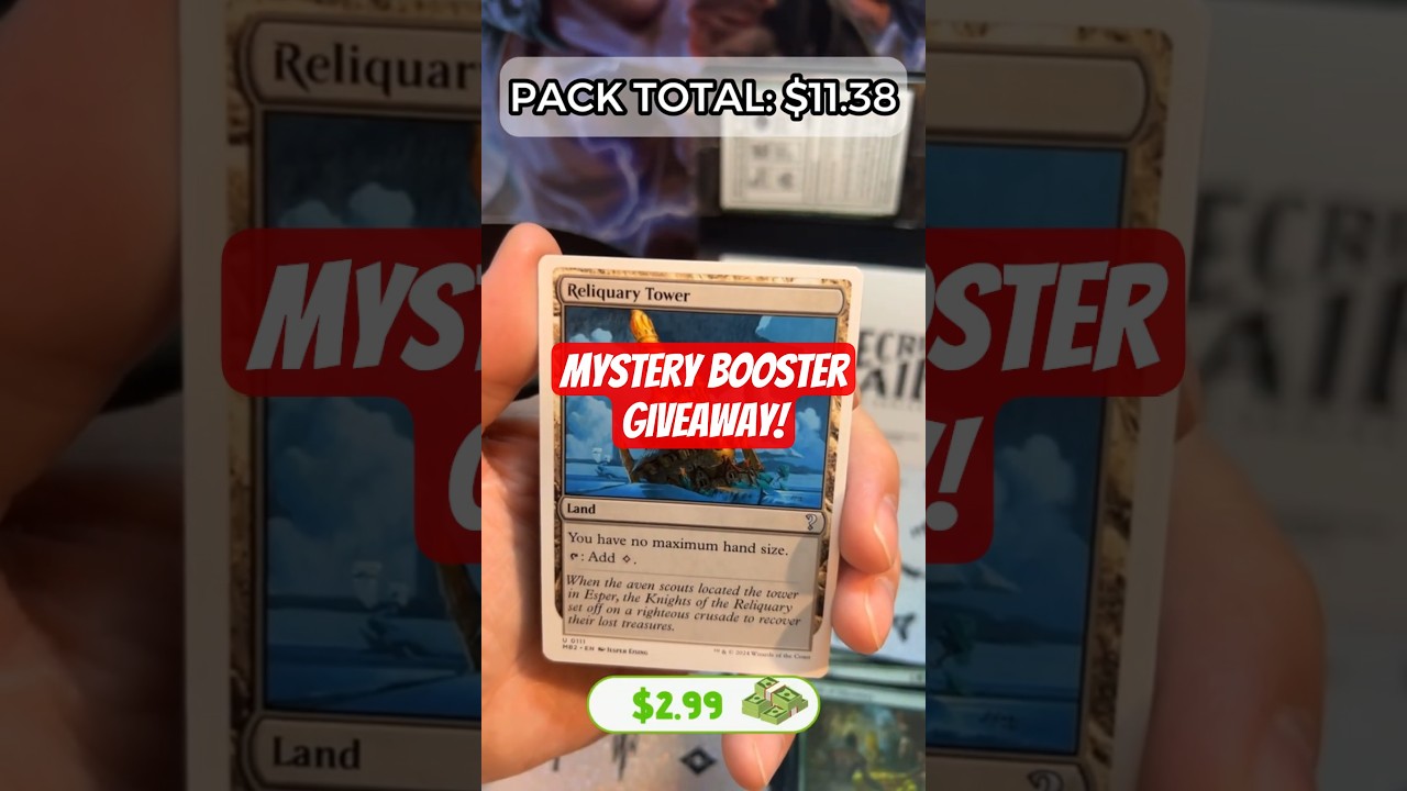 WIN THIS PACK | Mystery Booster Giveaway #7 — Unplayable MTG 
