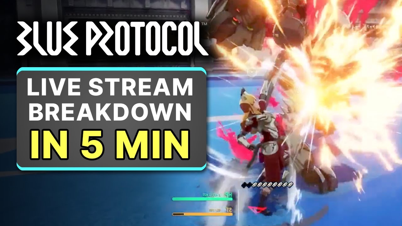 BLUE PROTOCOL - Classes & Latest Updates in 5 min