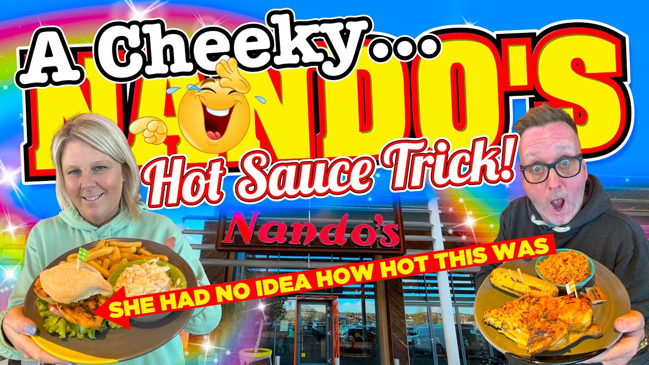 Going for a CHEEKY Nando's and TRICKING her into EATING The HOTTEST Peri Peri SAUCE!