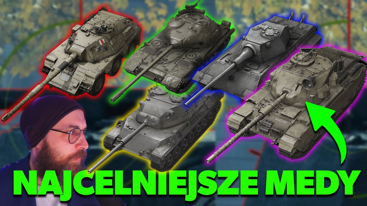 ZOSTAŃ NAJLEPSZYM SNAJPEREM w WOT ➜ CZOŁGI ŚREDNIE DO SNAJPIENIA!