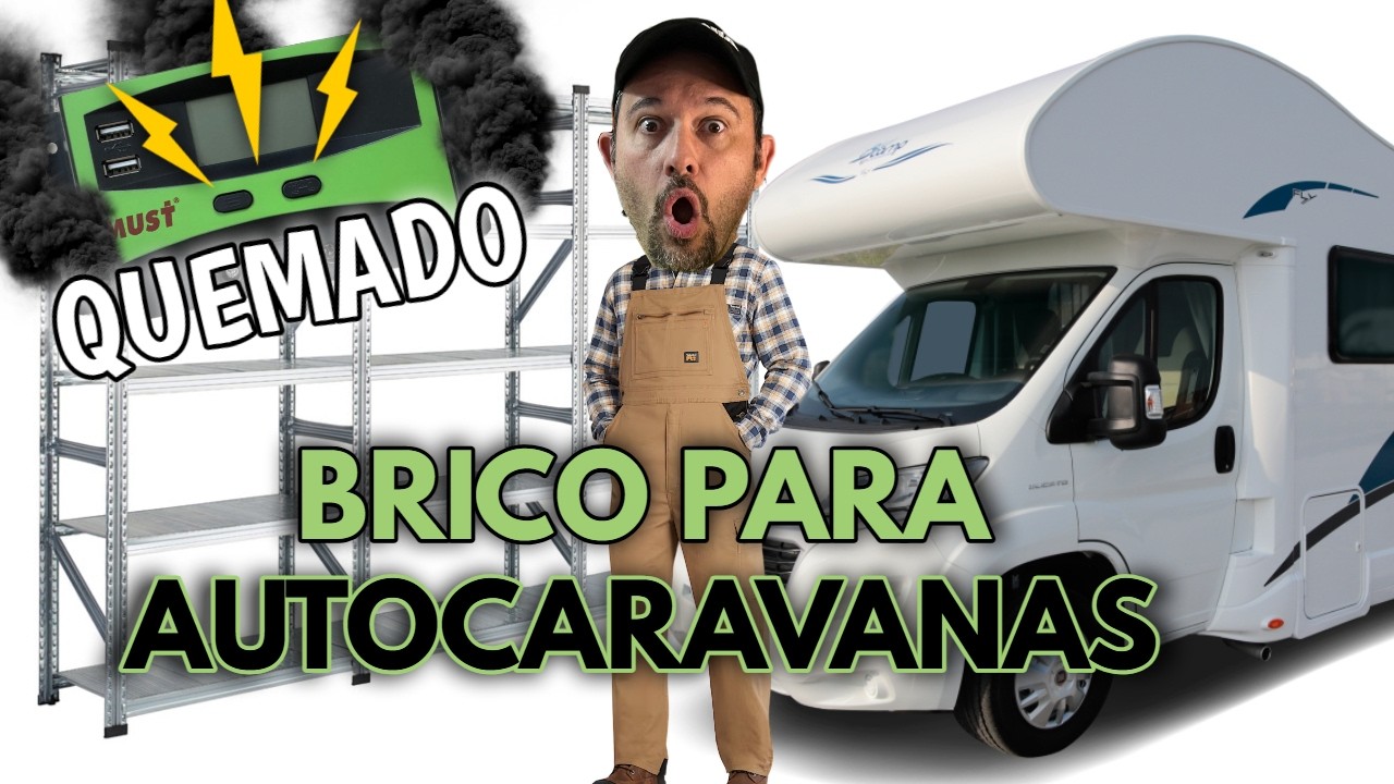 BRICOS 🛠 para la #AUTOCARAVANA 🛣️ ponemos estanter&iacute;as en el maletero #motorhome