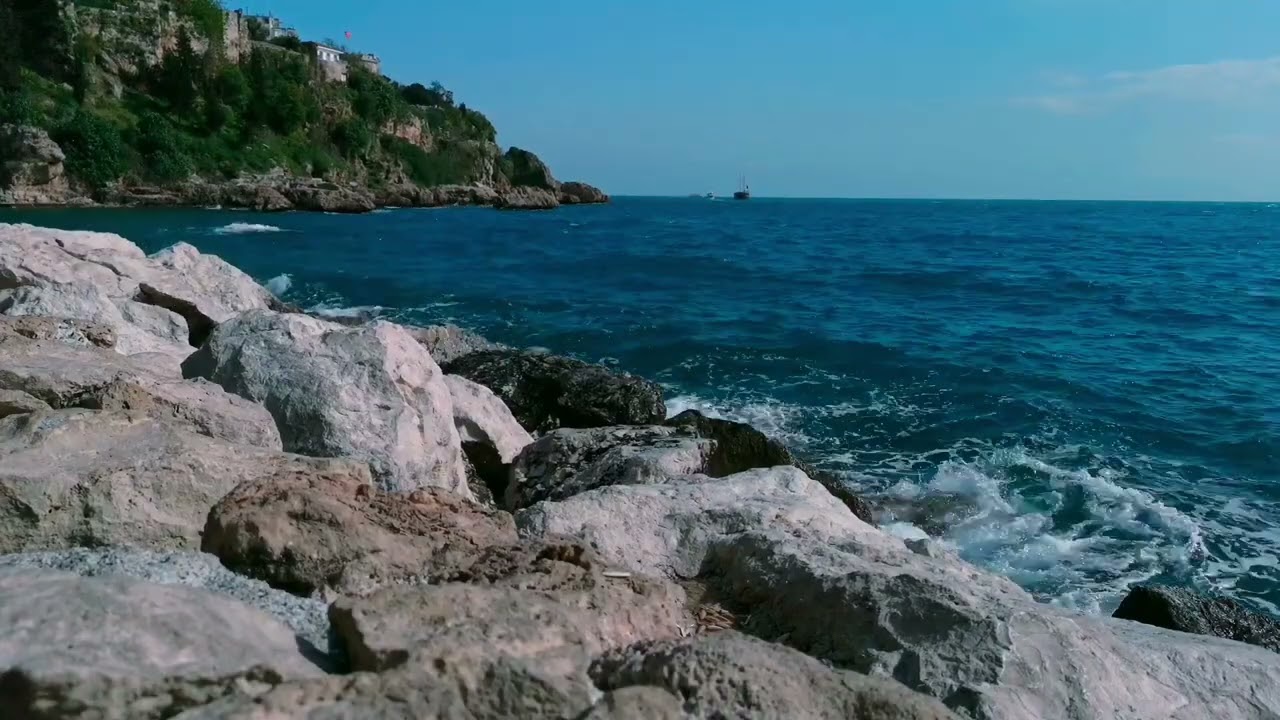 Relaxing Scenic Views|| Ocean Life Network|| Sound Waves Project|| Sound OF Nature Channel.
