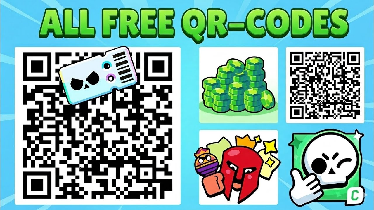 All Free (working) QR-Codes in 2026 April!