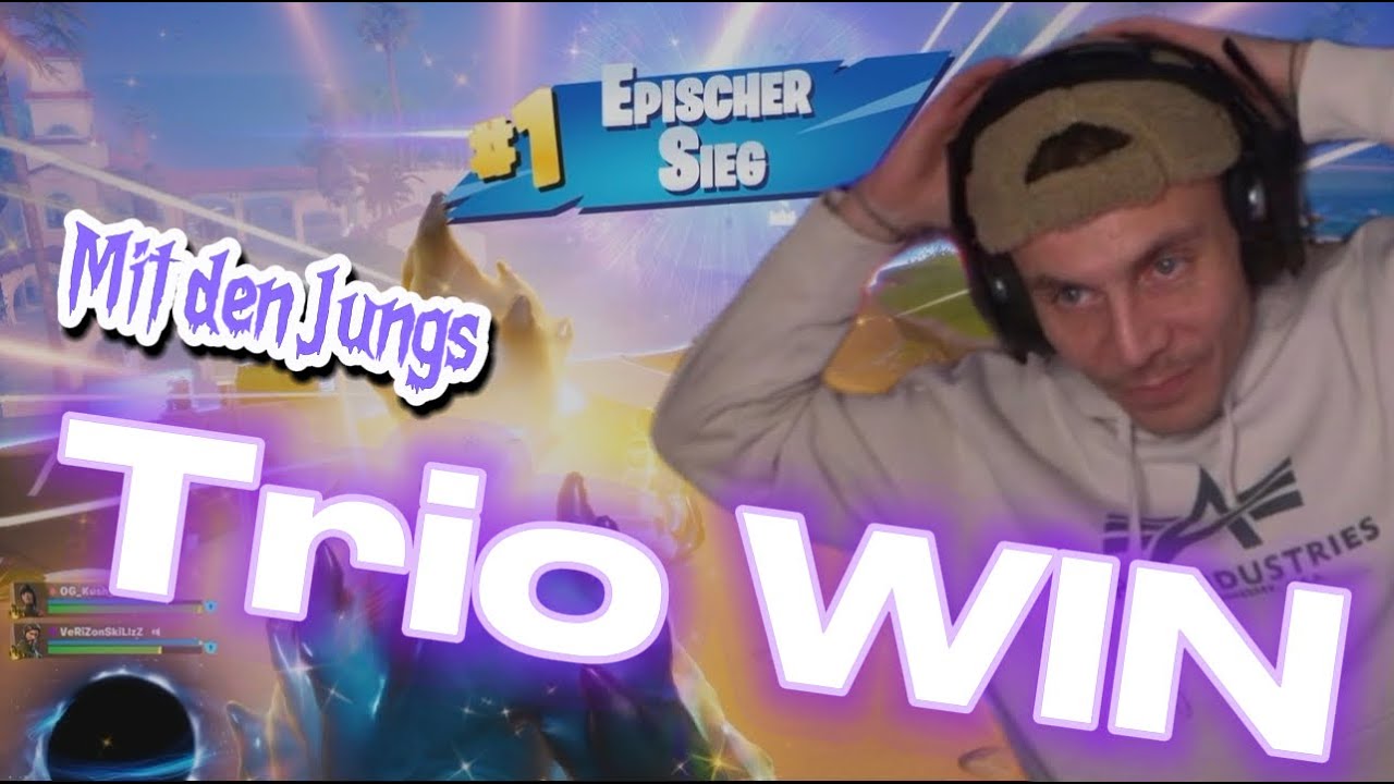 Trio Win! mit den jungs