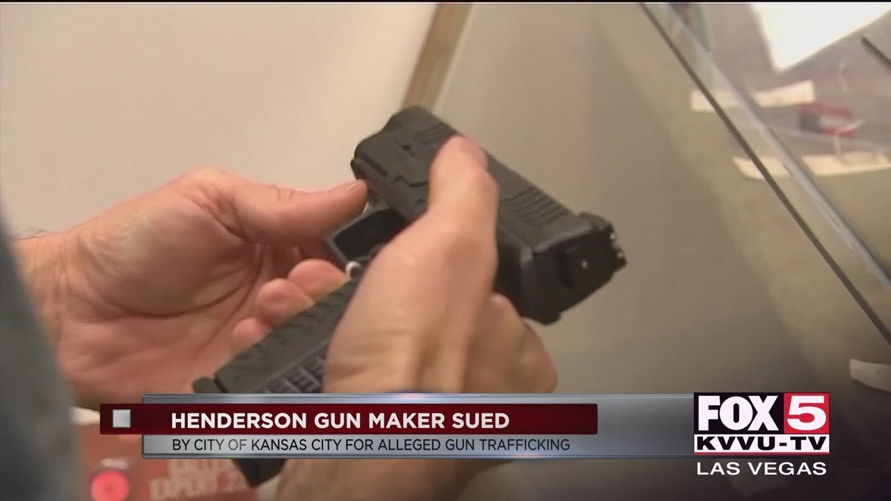 Henderson gun maker sued in alleged trafficking scheme