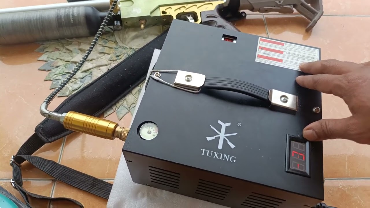 CARA PAKAI COMPRESOR PCP TUXING