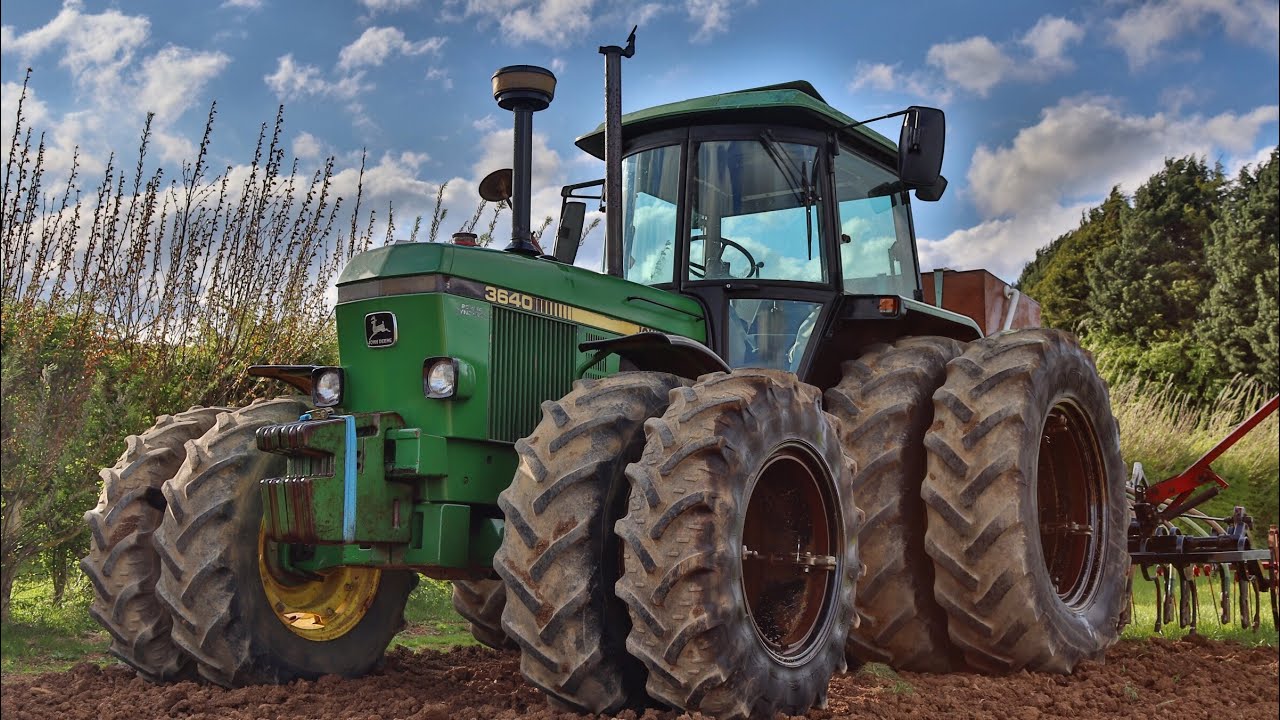 Spring Cultivations and Drilling with classic Deeres