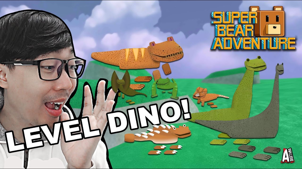 LEVEL DINOSAURUS IS REAL?! INILAH 5 TEORI GILA! | SUPER BEAR ADVENTURE