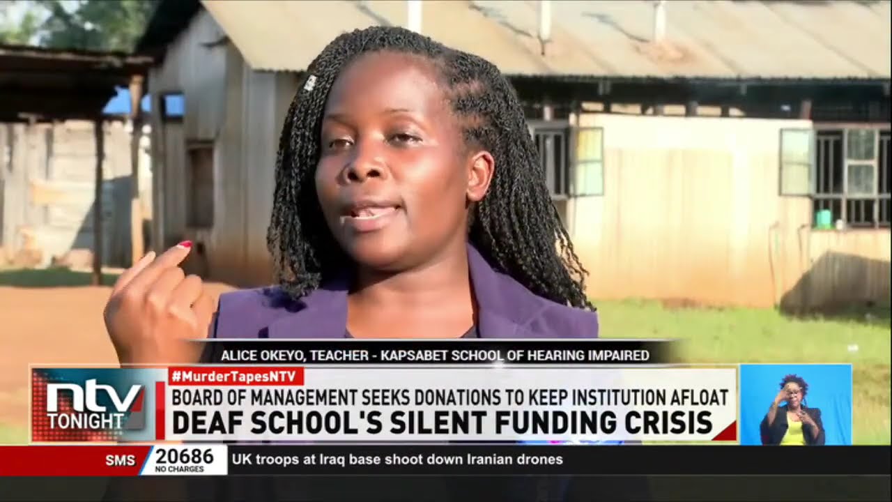 Kapsabet School for the Hearing Impaired faces financial struggles as MoE funds dry up
