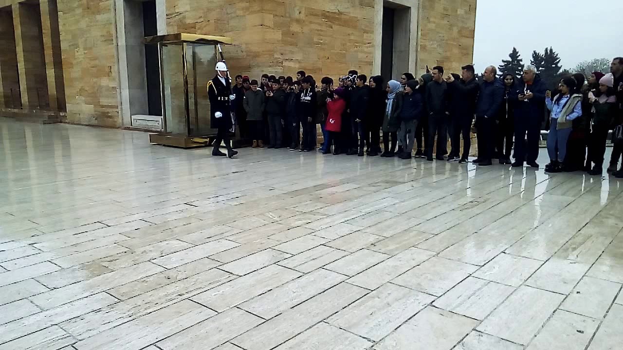 Anıtkabir nöbet değişimi