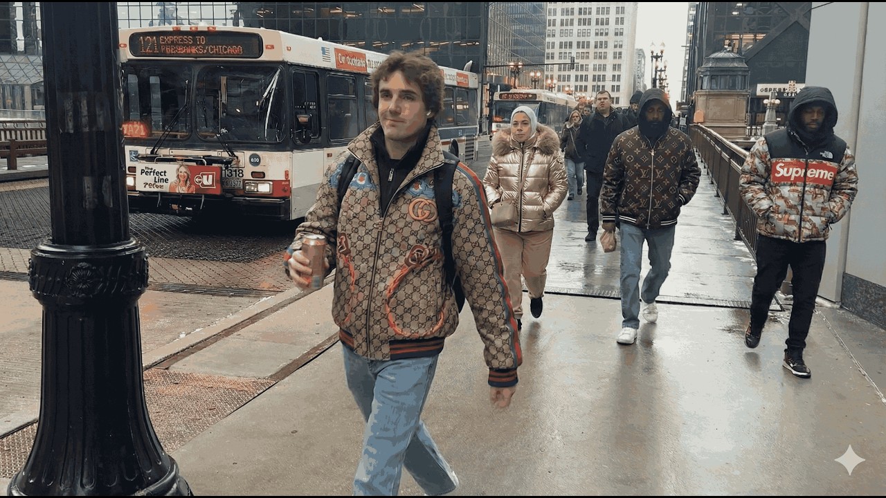 Chicago Morning Winter Walking Tour | Virtual City Tour February 6, 2026 4k