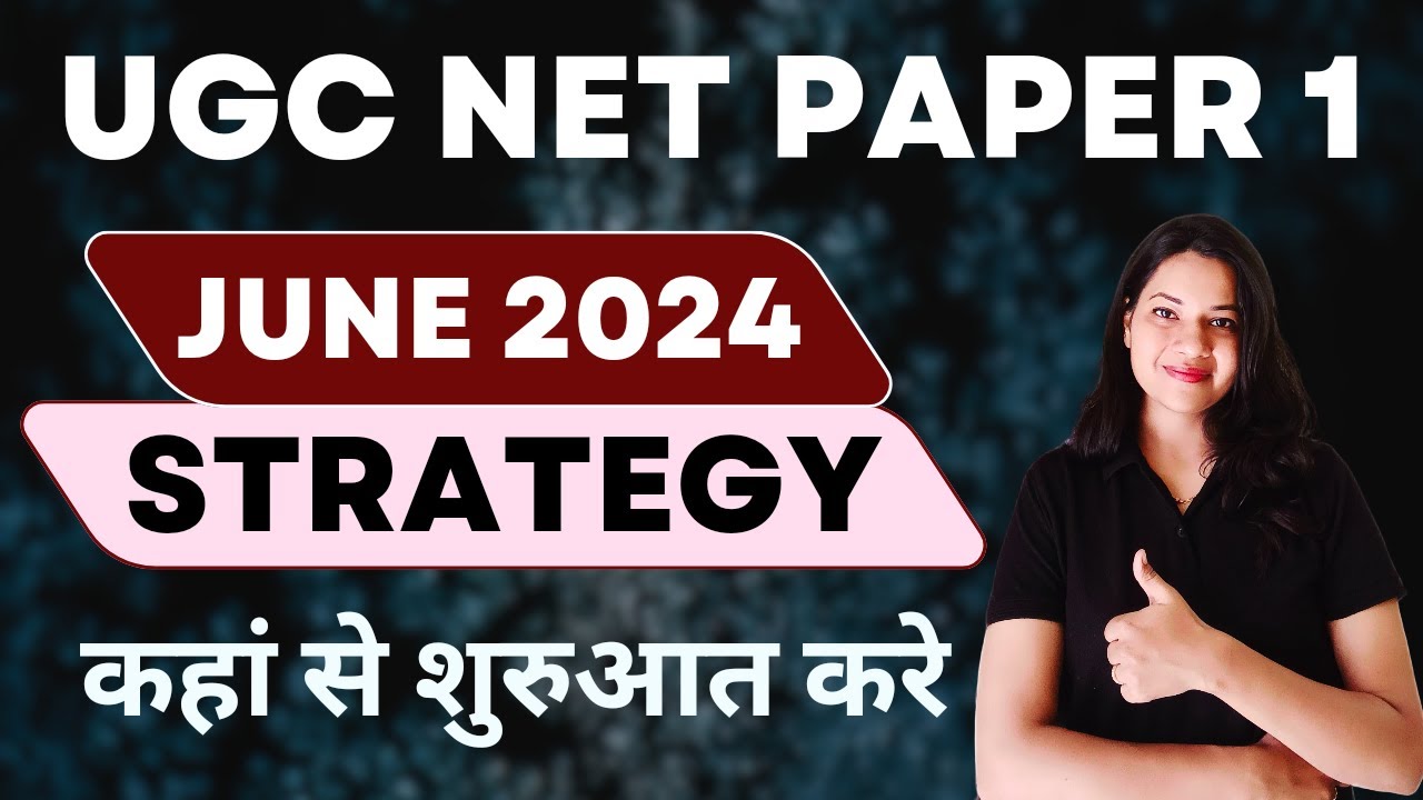 Ugc Net Paper 1 June 2024 Preparation Strategy | Neha Raghuwanshi Mam