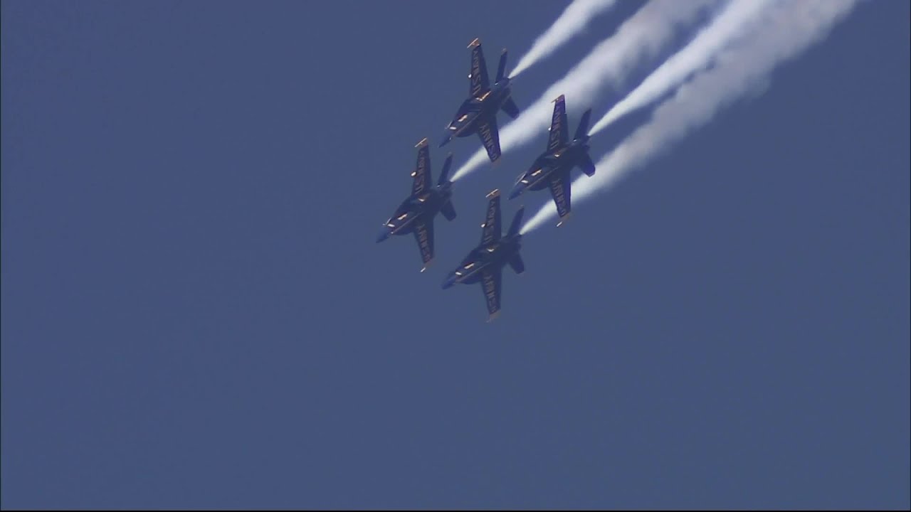 Watch full: Blue Angels perform at the 2025 NAS Oceana Air Show