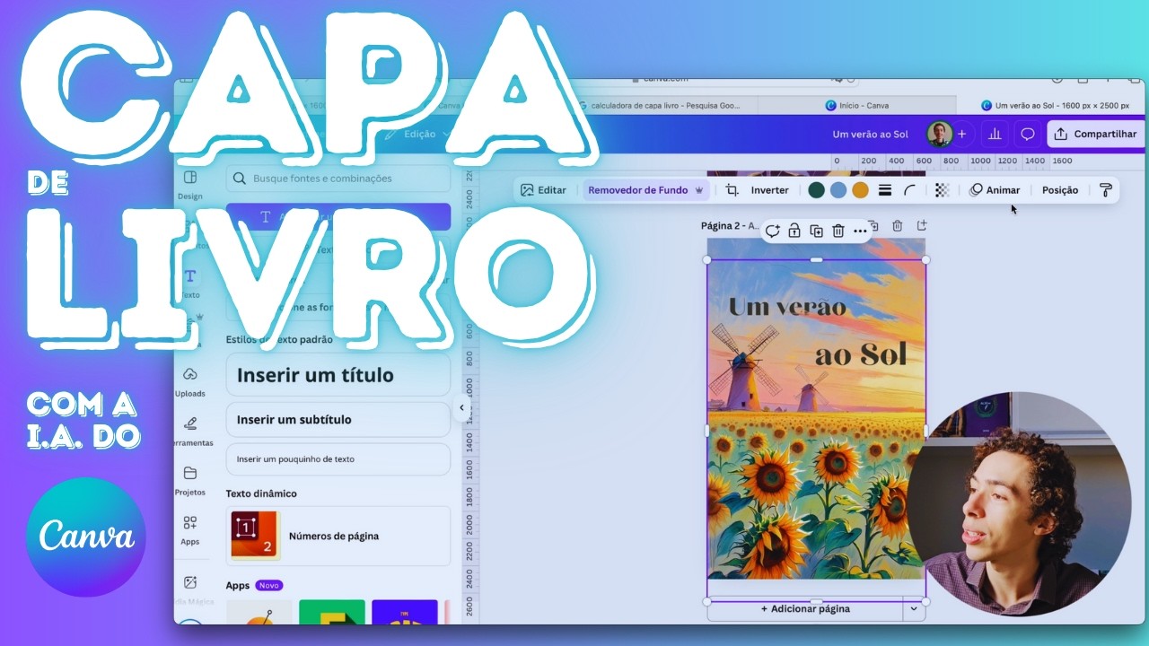 Como fazer capa de livro com IA no Canva - AULÃO COMPLETO + exemplos práticos + técnicas