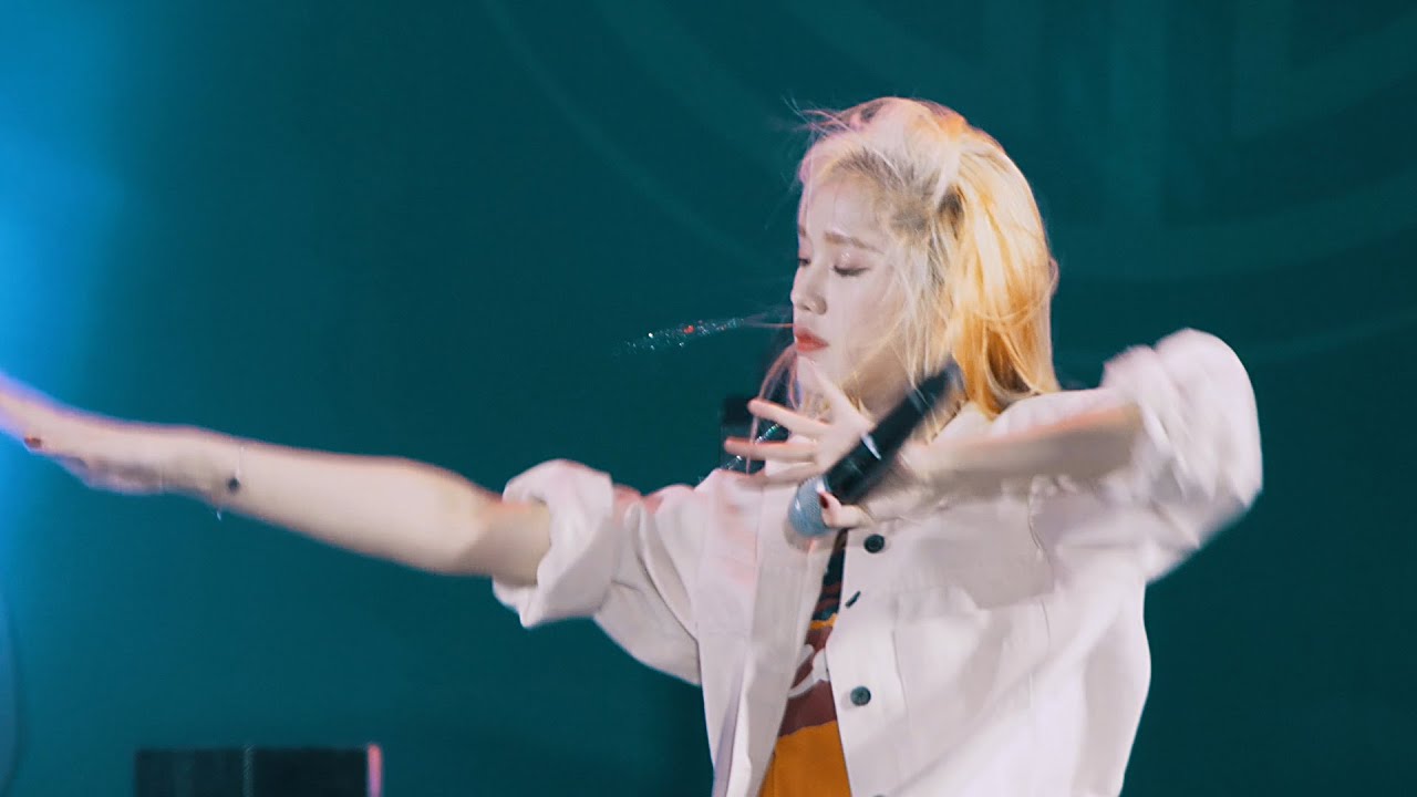 [4K]191011 오마이걸 - 불꽃놀이 미미 직캠 (OH MY GIRL - Remember Me MIMI Focus Fancam) 2019 양산 삽량 빛 문화축전