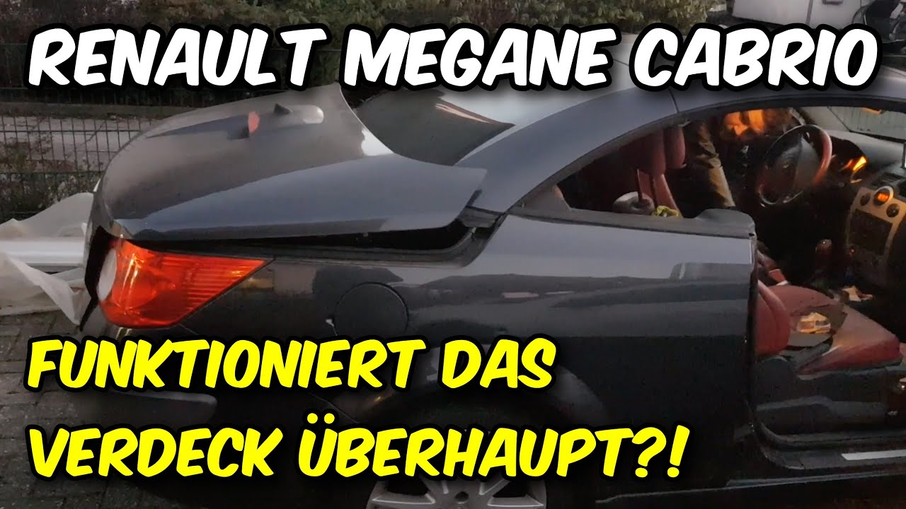 Funktioniert das Verdeck überhaupt?! | Renault Megane Cabrio #2 | CARPLAZA