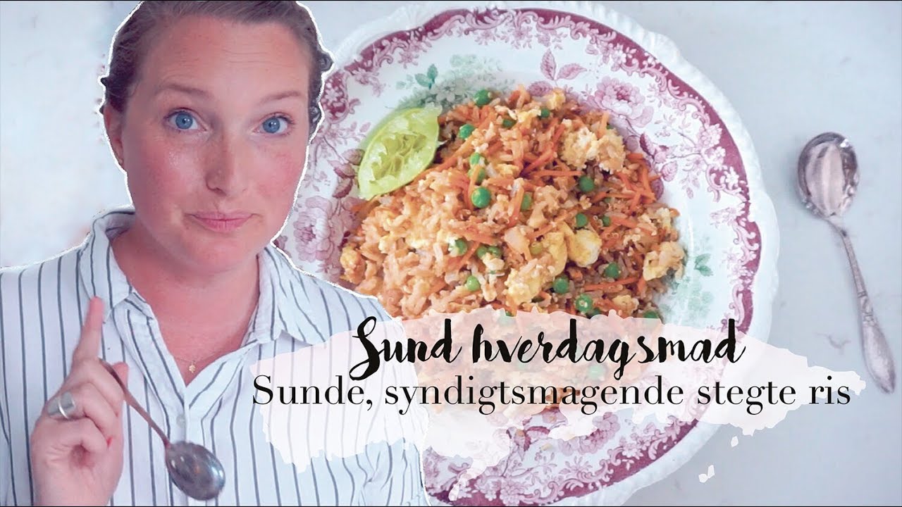 opskrift på sunde stegte ris på 5 minutter