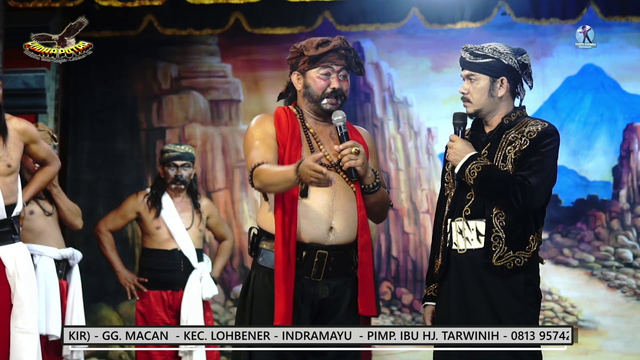 ADU MULUT AMIN HERMAWAN LAWAN LEMEN BUTA SANGA YUDHA PUTRA SHOW CIBURAK