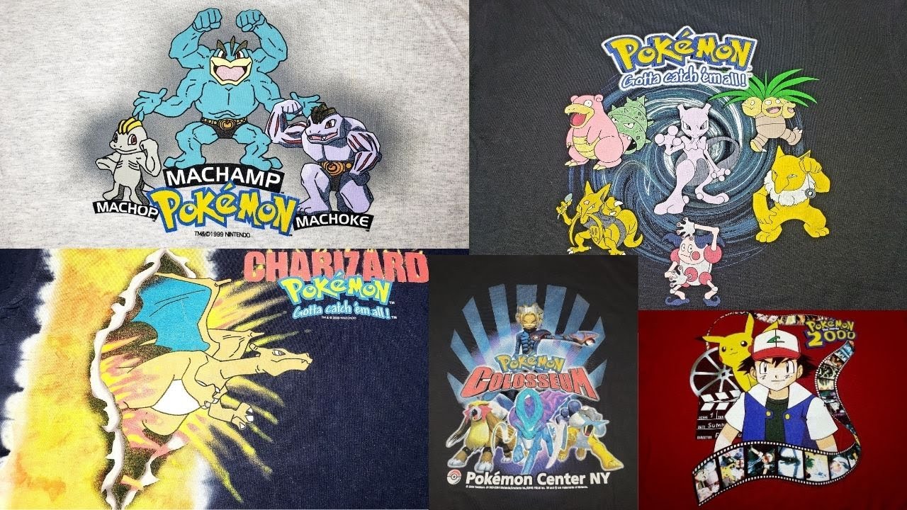 ALL OF MY VINTAGE POKEMON SHIRTS FOR SALE!